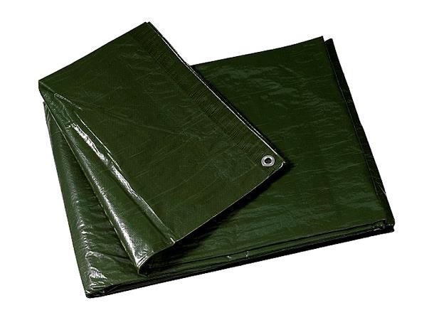 Presenning 130g/m2 PE 2x3m Mørk grønn